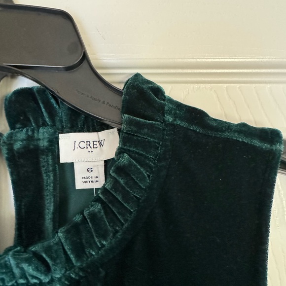 NEW! J. Crew Factory velvet sleeveless midi dress - Picture 5 of 7